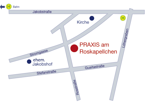 Anfahrt zum Roskapellchen